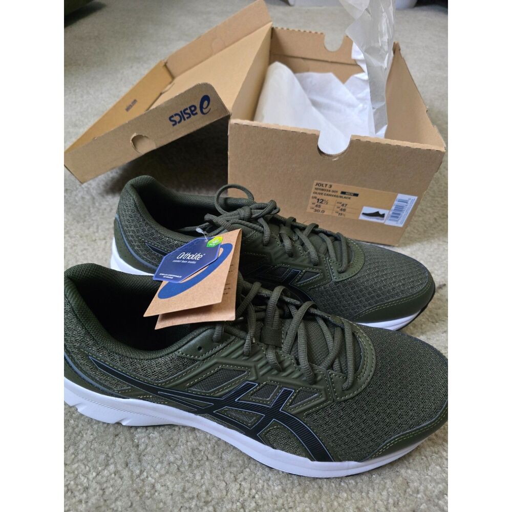 Asics Men's Jolt 3 Running Shoes  Size 12.5 w/ Ortholite Comfort Foam Insole NIB